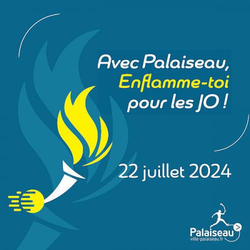 Le passage de la flamme olympique devant votre cabinet d’ostéopathie à Palaiseau